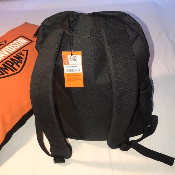 Harley Davidson Black Backpack Motor - Picture 9 of 10